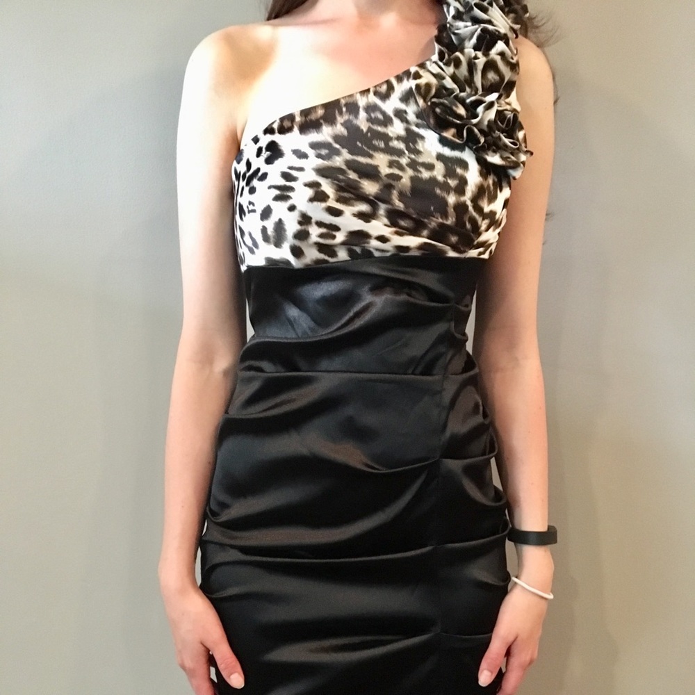 Blondie Nites One Shoulder Dress